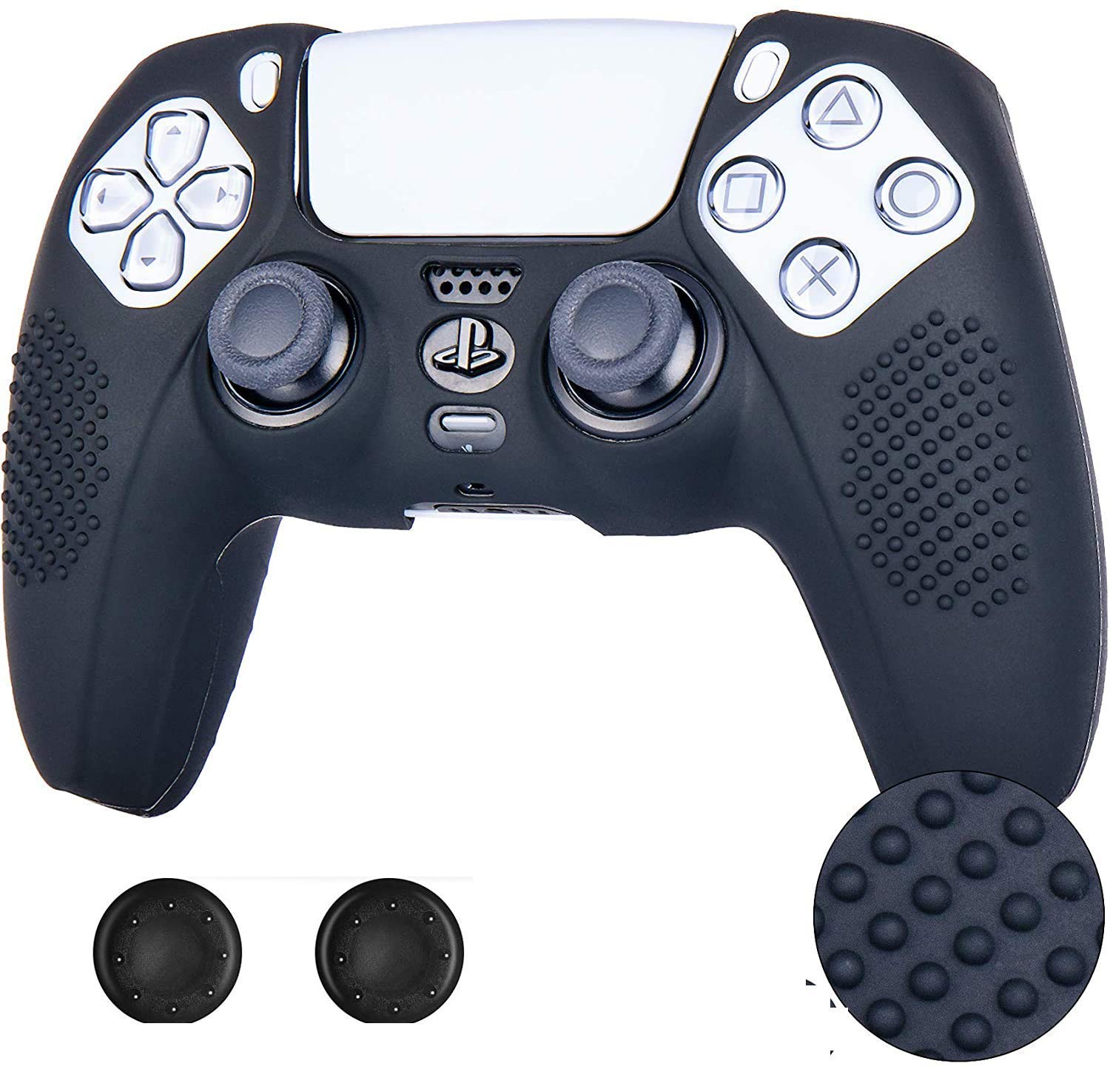 PS5 DualSense Controller Grip Cover Anti Slip Silicone
